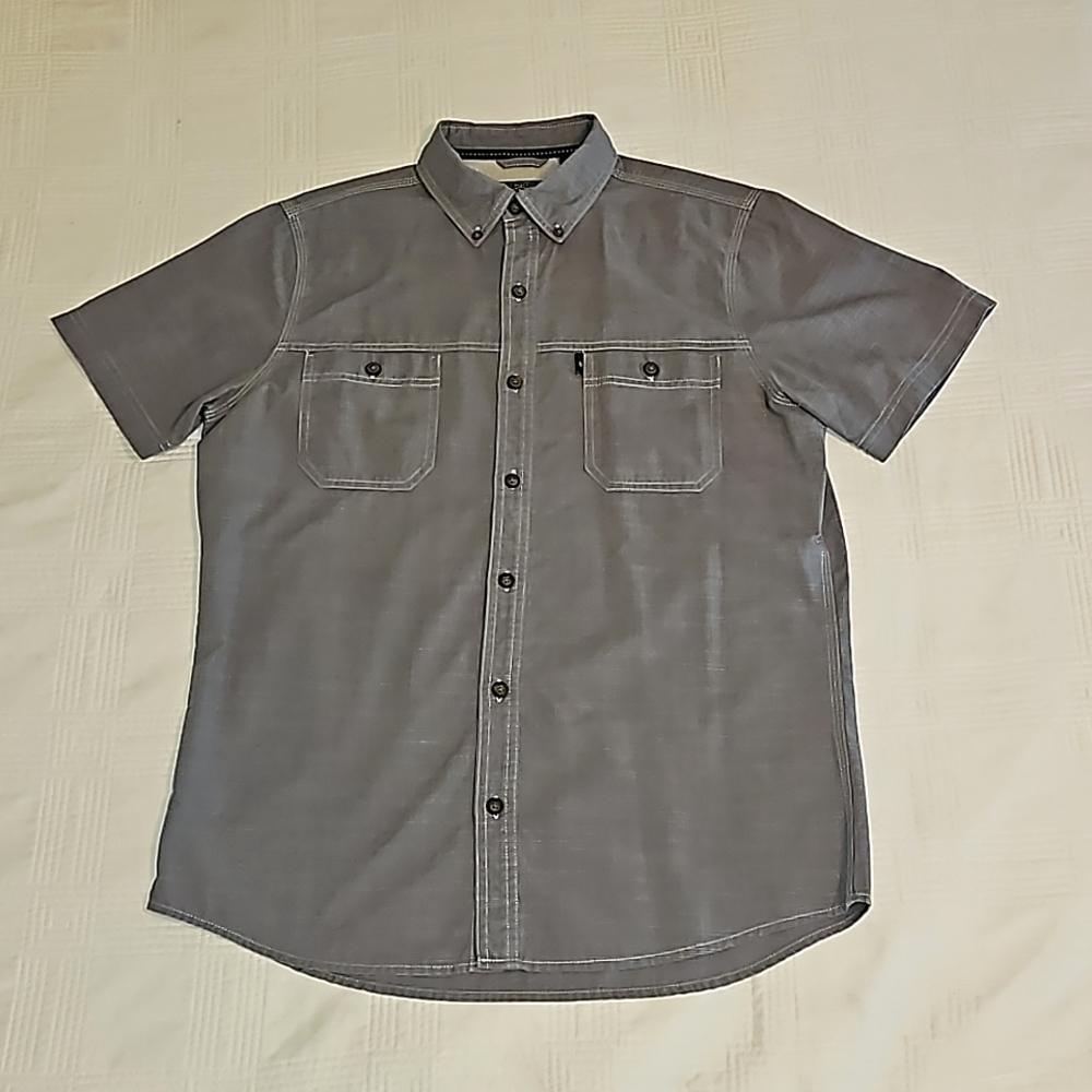 Men's short sleeve camp shirt from G.H. Bass & Co.